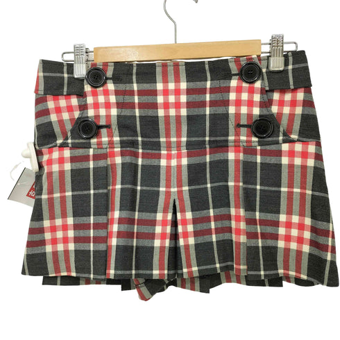 バーバリーブルーレーベル BURBERRY BLUE LABEL チェック キュロット ショートパンツ レディース EUR:38