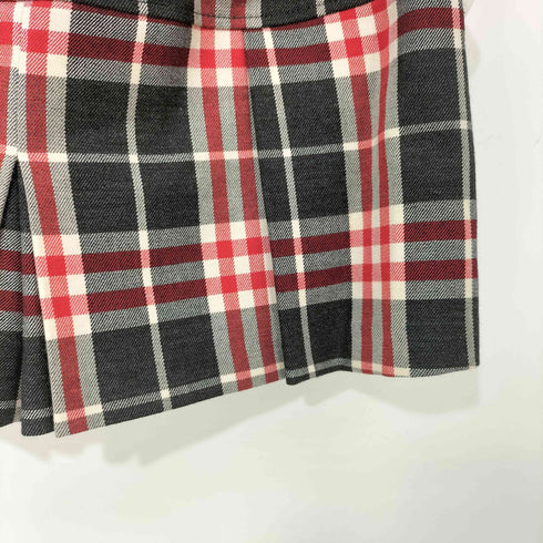 バーバリーブルーレーベル BURBERRY BLUE LABEL チェック キュロット ショートパンツ レディース EUR:38