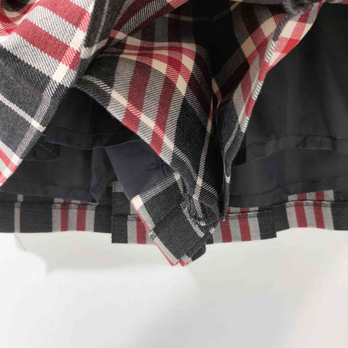 バーバリーブルーレーベル BURBERRY BLUE LABEL チェック キュロット ショートパンツ レディース EUR:38