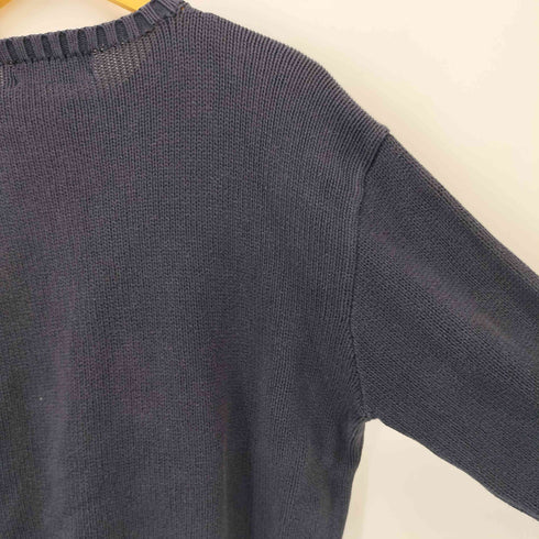 ポロバイラルフローレン Polo by RALPH LAUREN 90S ポニー刺繍 コットンクルーネックスウェット メンズ import:S