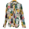 アベイシングエイプ BAPE by A BATHING APE 90-00s パッチワーク 長袖シャツ メンズ import:L