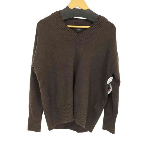 スピックアンドスパン Spick and Span ウールカシミヤ Vネックニット レディース