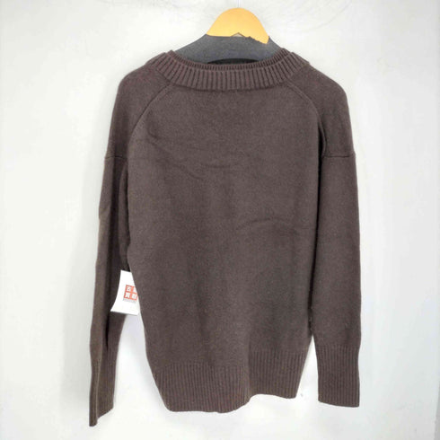 スピックアンドスパン Spick and Span ウールカシミヤ Vネックニット レディース