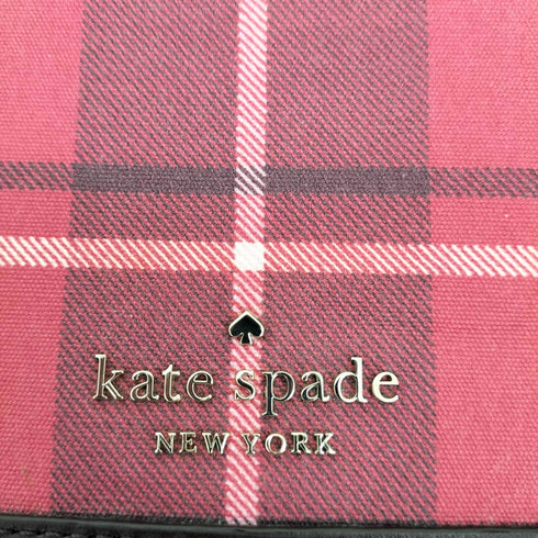 ケイトスペード Kate spade マドラスチェック レザー ショルダーバック レディース