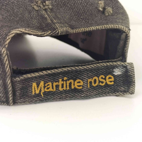 マーティンローズ Martine rose TRUCKER CAP デニムトラッカーキャップ メンズ