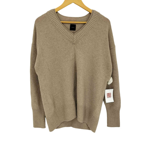 スピックアンドスパン Spick and Span ウールカシミヤ Vネックニット レディース