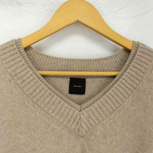 スピックアンドスパン Spick and Span ウールカシミヤ Vネックニット レディース