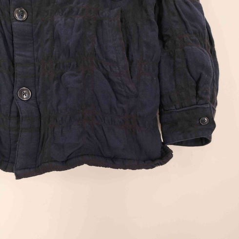 エビセンスケートボーズ Evisen skateboards 24AW SHAO PLAID FLEECE JACKET シャオ プレイド フリース ジャケット メンズ JPN:M