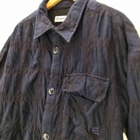 エビセンスケートボーズ Evisen skateboards 24AW SHAO PLAID FLEECE JACKET シャオ プレイド フリース ジャケット メンズ JPN:M