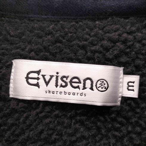 エビセンスケートボーズ Evisen skateboards 24AW SHAO PLAID FLEECE JACKET シャオ プレイド フリース ジャケット メンズ JPN:M