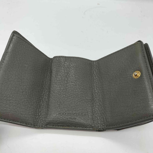 バレンシアガ BALENCIAGA イタリア製 エッジシティミニウォレット 三つ折り財布 レディース ONE SIZE