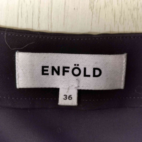 エンフォルド ENFOLD ミリオーネ ストレート サロペット スカート レディース JPN:36
