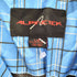 ALPINETEK 90S OLD ベンチレーション テック ギア チェック マウンテン パーカー ジャケット 裾ドローコード Y2K メンズ import:L