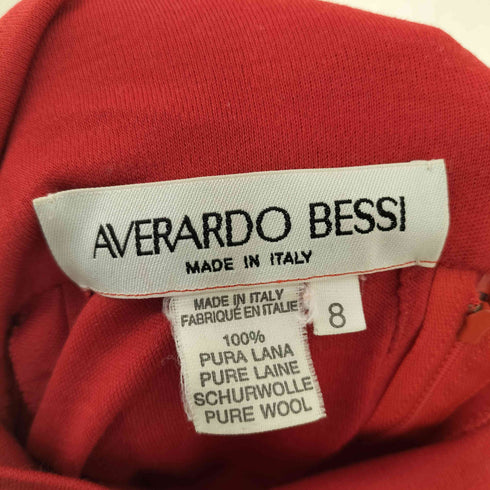 AVERARDO BESSI アヴェラルドベッシ イタリア製 ウール ハイネック ワンピース レディース 8