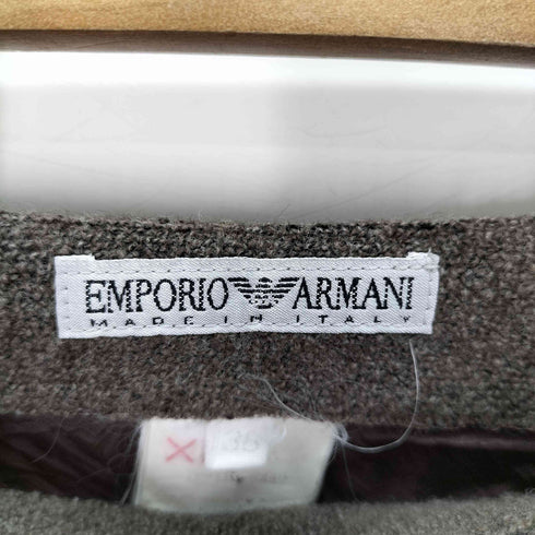 エンポリオアルマーニ EMPORIO ARMANI スリット ウール スカート レディース EUR:38