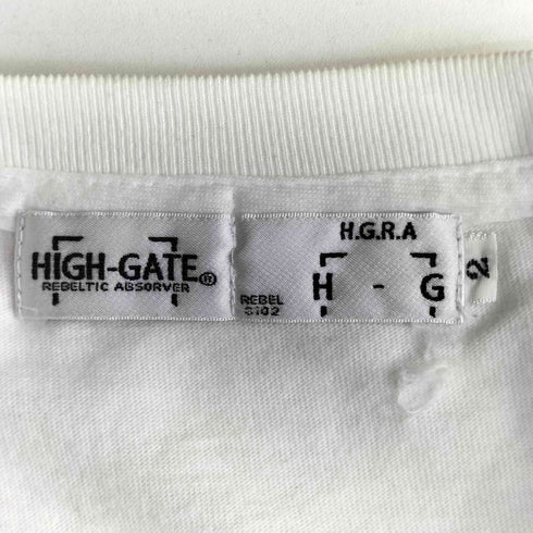 HIGH-GATE BOMM OF THE ROOM刺繍Tシャツ メンズ 2