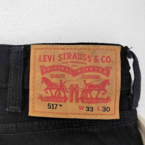 リーバイス Levis 517 ブーツカット ジーンズ ブラック メンズ 33/30