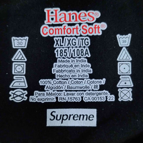 シュプリーム Supreme Comfort Soft クルーネック Tシャツ メンズ import:XL