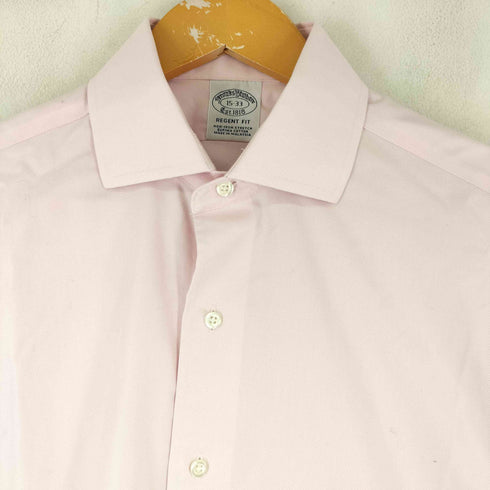 ブルックスブラザーズ BROOKS BROTHERS REGENT FIT ショートスリーブ シャツ メンズ 15-33