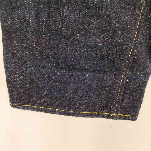 EIGHT-G 男デニム第二弾 17oz 702-WA 赤耳 セルビッチ ボタンフライ ワンウォッシュ ストレート デニム メンズ W31L34