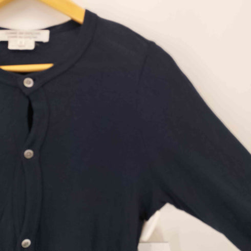 コムデギャルソンコムデギャルソン COMME des GARCONS COMME des GARCONS 08AW ブリーチ加工 レーヨンクルーネックカーディガン レディース SS