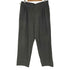 バーニーズニューヨーク BARNEYS NEWYORK VIRGOLA イタリア製 2タック ストラップ ワイドスラックス メンズ EUR:51-52
