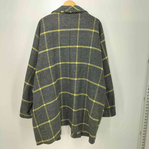 ATHA アタ BIG CHECK NORAGI COAT ビッグ チェック ノラギ コート メンズ FREE