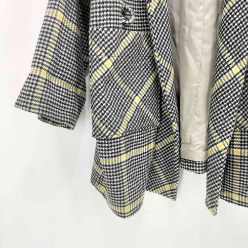 ATHA アタ BIG CHECK NORAGI COAT ビッグ チェック ノラギ コート メンズ FREE