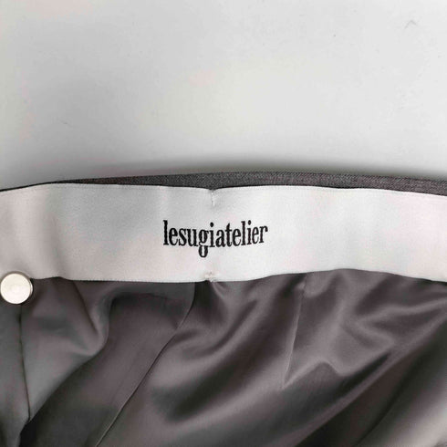 lesugiatelier アシンメトリー プリーツ キュロット レディース JPN:1