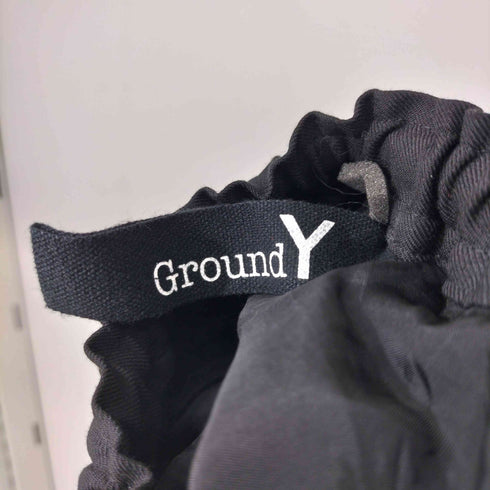 グラウンドワイヨウジヤマモト Ground Y Yohji Yamamoto GABARDINE HYBRID SKIRT-PANTS ギャバジン ハイブリッド スカート パンツ レディース JPN:1