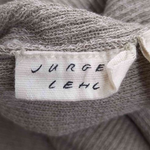 ヨーガンレール Jurgen Lehl アシンメトリー シルク混 ウール S/S ニット レディース JPN:M
