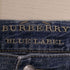 バーバリーブルーレーベル BURBERRY BLUE LABEL ホース刺繍 ポケット裏地ノバチェック ダメージ デニムパンツ レディース 23