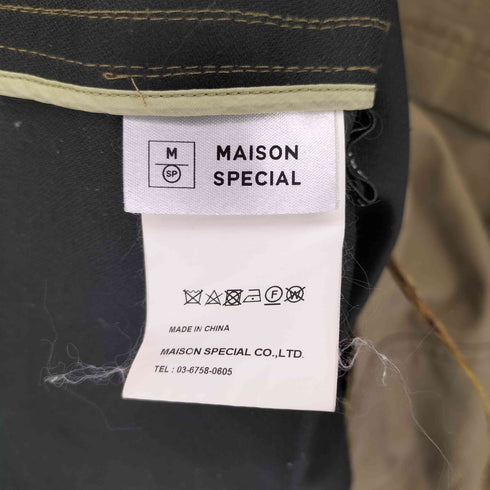 メゾンスペシャル MAISON SPECIAL コクーンスリーブカラーコート ステンカラーコート レディース FREE