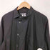 ブラックコムデギャルソン BLACK COMME des GARCONS 22SS アシンメトリー 変形 レギュラーカラー ロングシャツ メンズ JPN:XL