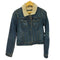 アバクロンビーアンドフィッチ Abercrombie & Fitch ボア デニム トラッカージャケット レディース import:M