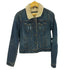 アバクロンビーアンドフィッチ Abercrombie & Fitch ボア デニム トラッカージャケット レディース import:M