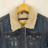 アバクロンビーアンドフィッチ Abercrombie & Fitch ボア デニム トラッカージャケット レディース import:M