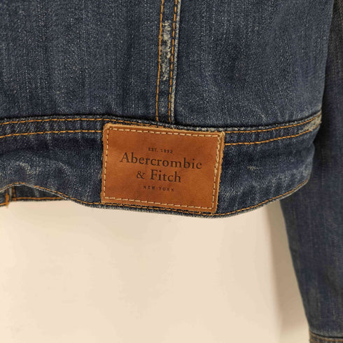 アバクロンビーアンドフィッチ Abercrombie & Fitch ボア デニム トラッカージャケット レディース import:M