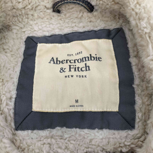 アバクロンビーアンドフィッチ Abercrombie & Fitch ボア デニム トラッカージャケット レディース import:M