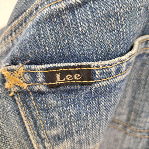リー Lee 筆記体パッチ ストレートデニム メンズ US:28-29