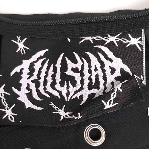 キルスター KILLSTAR SUBVERSA LONG SLEEVE TOP メッシュ カットソー レディース