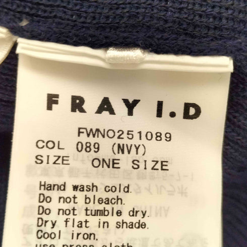 フレイアイディー FRAY I.D ベアキャミワンピ&カーデアンサンブル レディース ONE SIZE