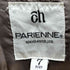パリエンヌ parienne ウール プードル 切替 スタンドネックジャケット Y2K レディース JPN:7号