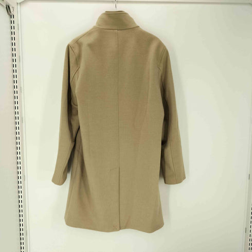 ザラ ZARA スタンドカラー ジップアップ ロング コート レディース import:L