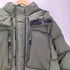 ザラ ZARA dnwr. DOWN JACKET 裏地 迷彩 カモフラ マルチポケット パデット ダウン ジャケット メンズ import:M