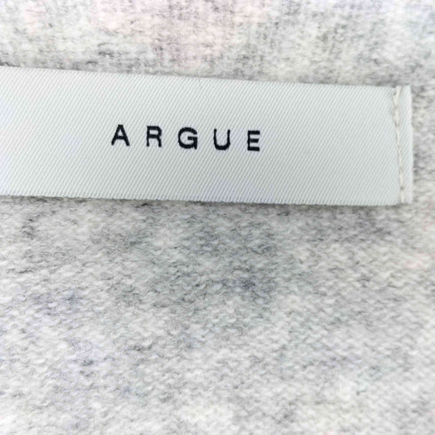アギュー ARGUE ウール100 クルーネッック ニット セーター レディース FREE