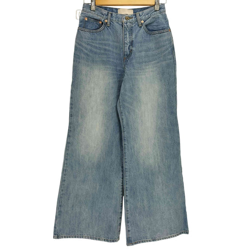 プラージュ PLAGE 24AW DENIM SEMI FLARED PANTS デニム セミ フレア パンツ レディース JPN:38