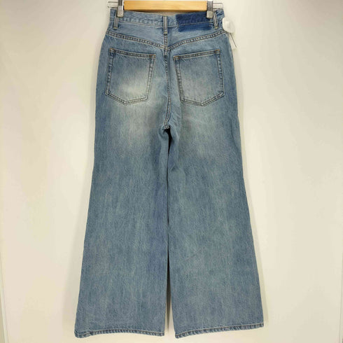 プラージュ PLAGE 24AW DENIM SEMI FLARED PANTS デニム セミ フレア パンツ レディース JPN:38