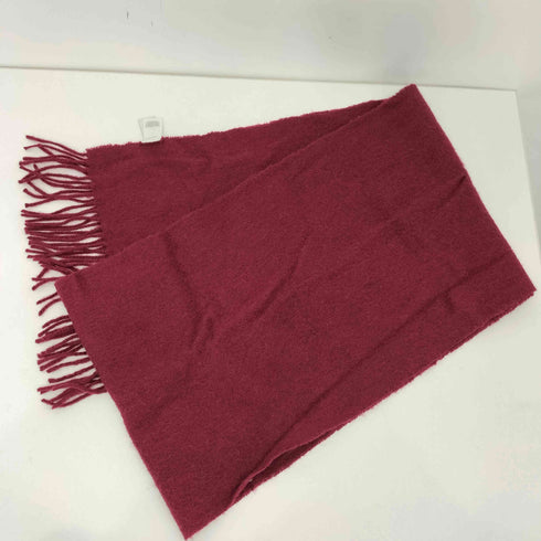 ポールスミス Paul Smith 英国製 ロゴ刺繍 ラムウール マフラー メンズ