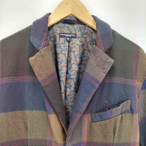 エンジニアードガーメンツ Engineered Garments WOOL TWILL PLAID BROWN B2B JACKET ウール ツイル プレイド ブラウン ビーツービー ジャケット メンズ JPN:S